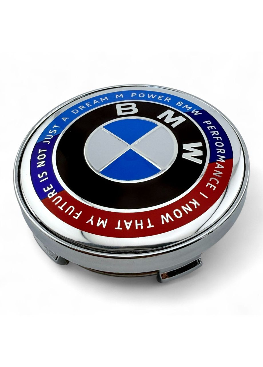 Колпачок в диски БМВ заглушка для дисков 60/56 мм Юбилейные "50 Лет" (1 шт.) BMW (354698589)