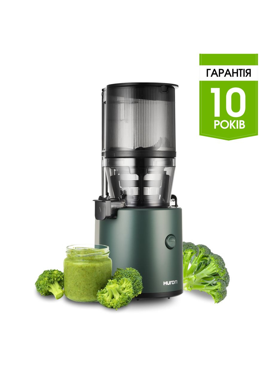 Соковыжималка шнековая H320N-BES01DG зеленая Hurom (298876897)