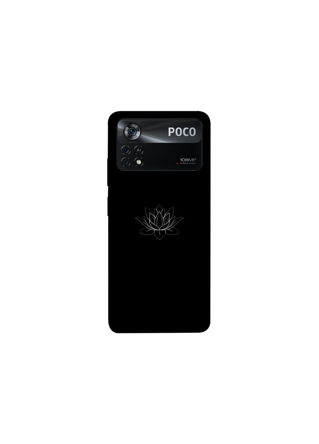 Чохол на Xiaomi Poco X4 Pro 5G Black Lotus Frontalka (361088850)