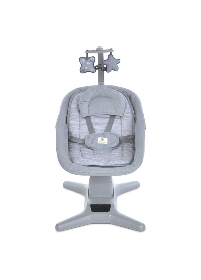 Заколисуючий центр-шезлонг 8303 таймер, москітна сітка, музика Bambi (359474835)