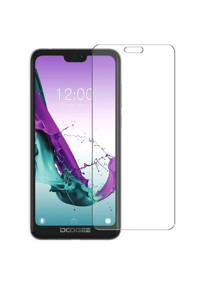 Стекло защитное (GL608041) PowerPlant Doogee Y7 (366657806)
