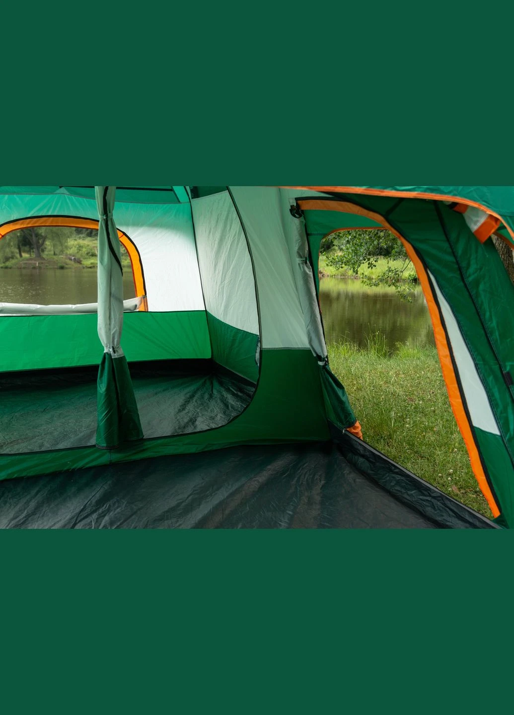 Намет кемпінговий з тентами на 6-8 осіб 380*260*190 см LUGI (306849678)