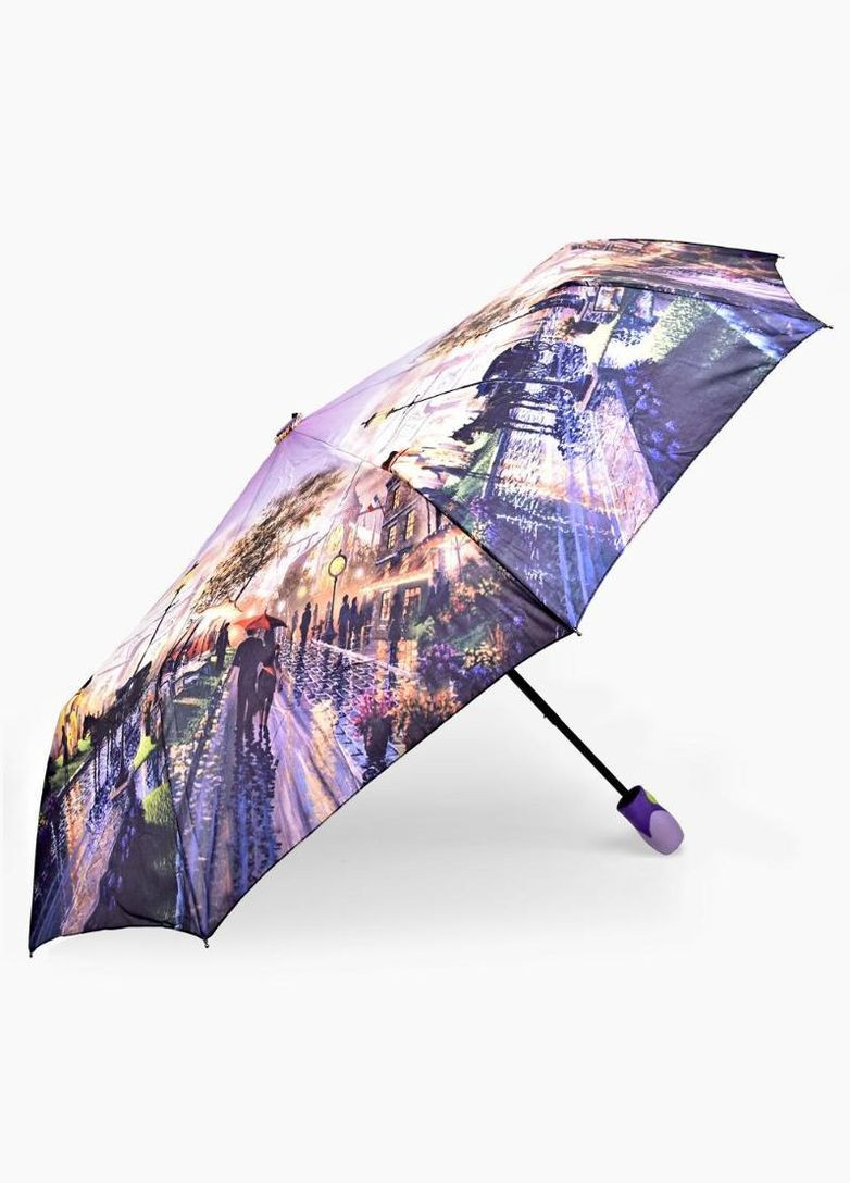 Фіолетова} парасолька напівавтомат 55 см 8сп r30681-5 Stenson (316650357)
