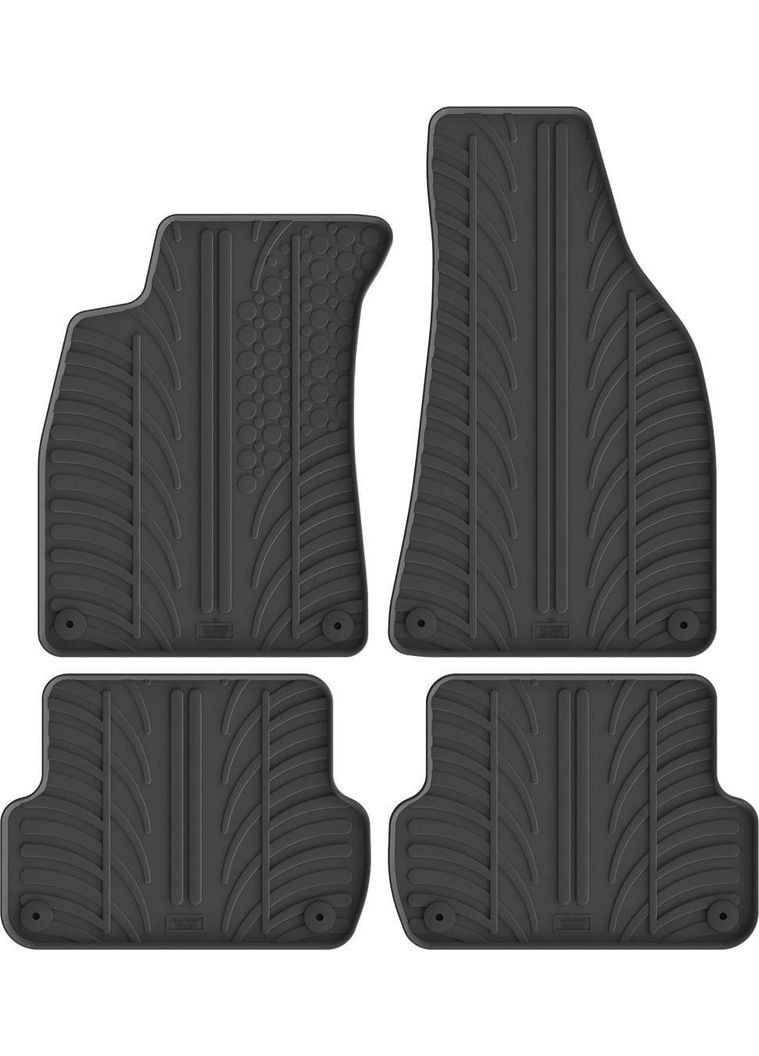 Гумові килимки для Audi A4/S4/RS4 (mkII)(B6) 2000-2006 (GR 0248) Gledring (361241730)