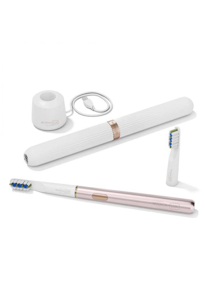 Звуковая зубная щетка LUX Probrush 10X PORTABLE Rose Gold гарантия 1 год Medica+ (296718738)