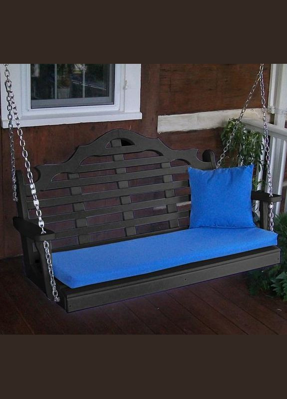 Диван-гойдалка садова з дерева Кайруан венге (СКЛ-000612) No Brand (328960064)