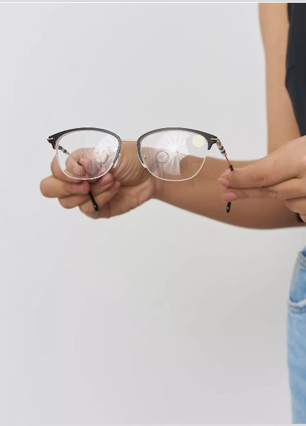 Жіночі окуляри для зору, для далини -1.00 напівоправа металл Ralph (337171396)