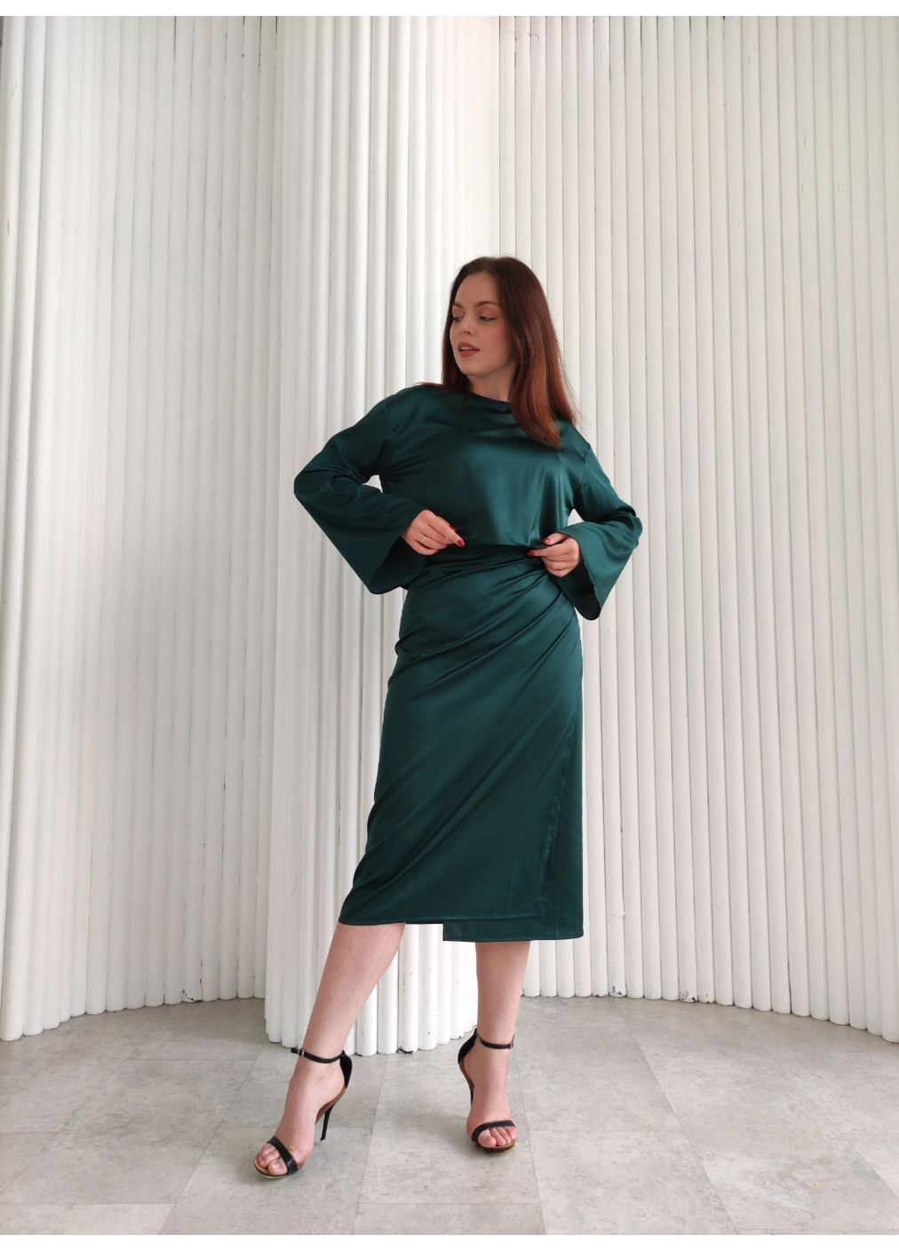 MasOli Шелковый костюм No Brand (358201950)