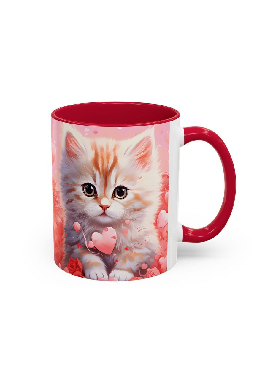 Керамическая чашка с дизайном "Котик"-2 No Brand (368671829)