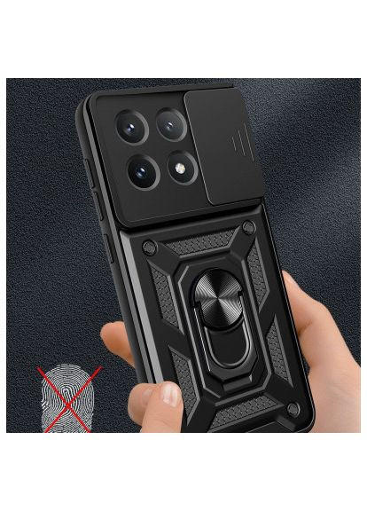 Чехол для мобильного телефона (711157) BeCover Military Poco X6 Pro Black (357238978)