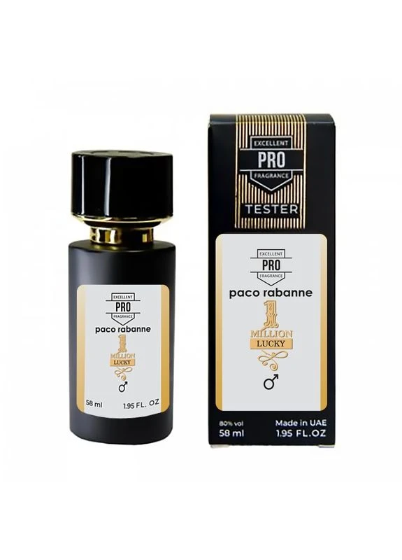 Чоловічий деревний парфум 1 Million Lucky - Tester 58 ml No Brand (365813709)
