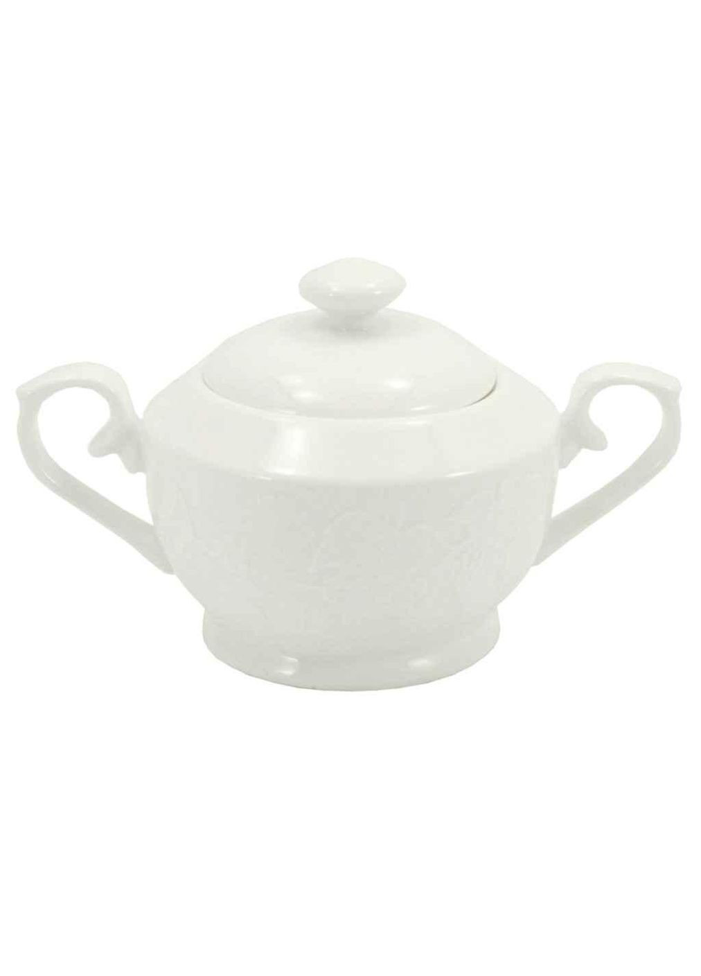 Сахарница фарф. белая 500 мл Зара S0211 ТМ Zauberg (300290033)