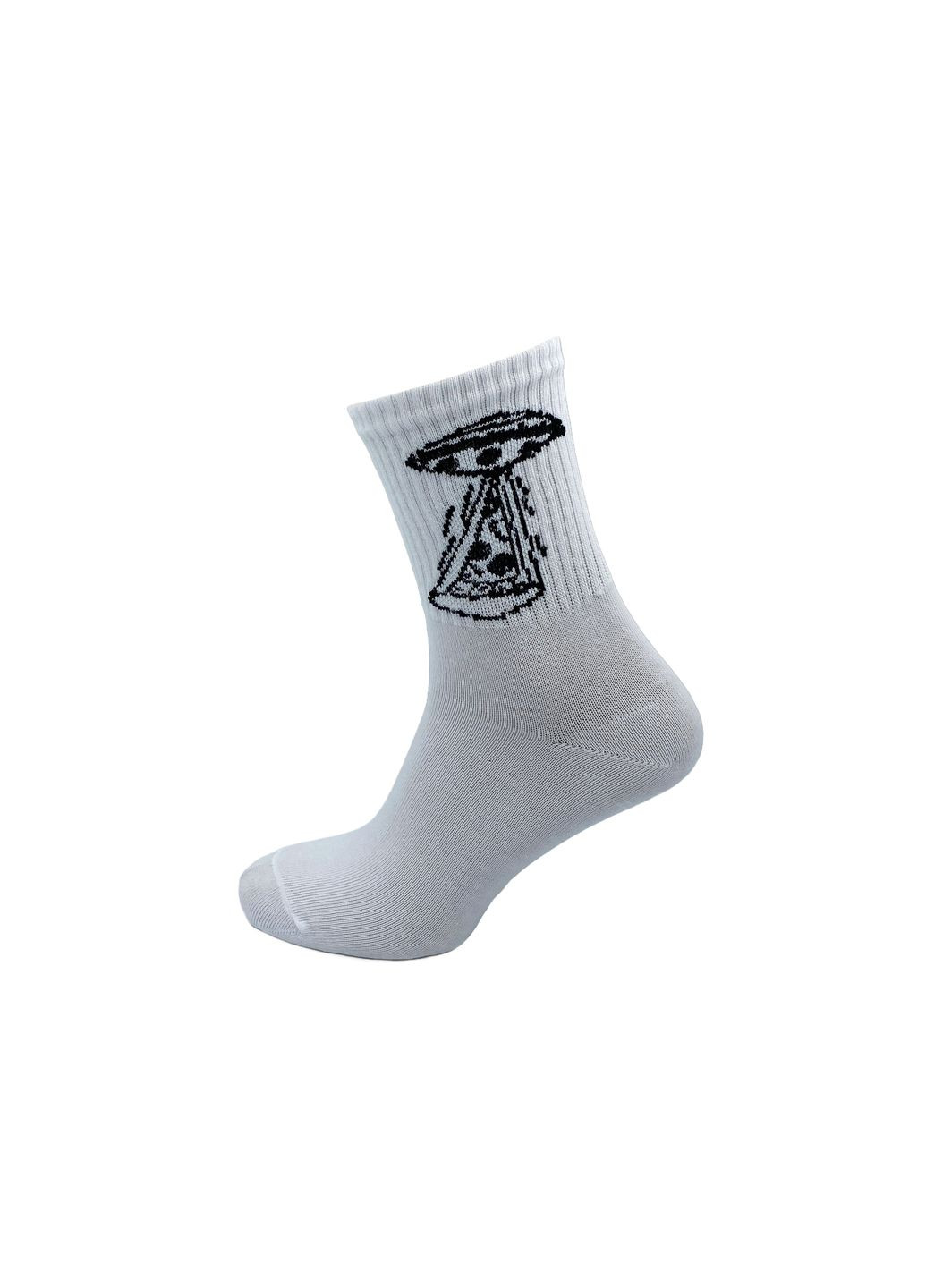 Белые носки мужские, с высокой резинкой. нло. комплект из 3х пар. цвет: белый. Крокус рисунки (334718236)