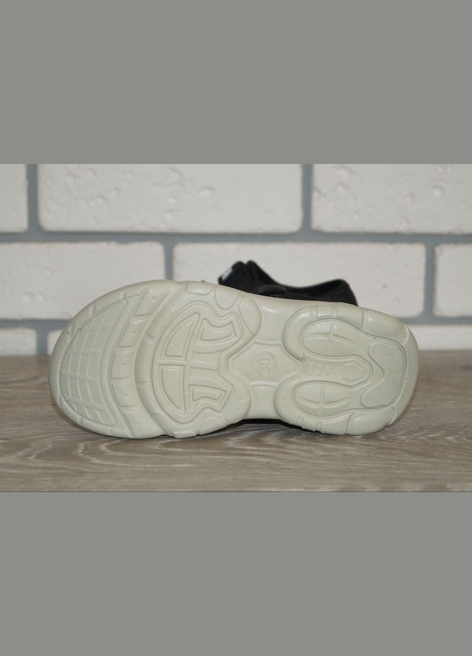 Сандалії дитячі на липучках чорні Paliament (295545262)