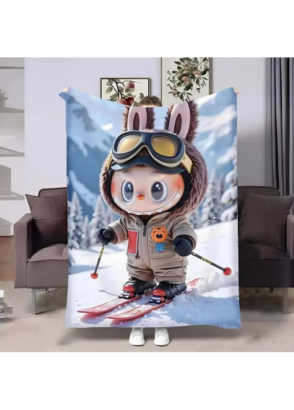 Плед 3D Лабубу №16 31622 135х160 см FlexDress (368762872)