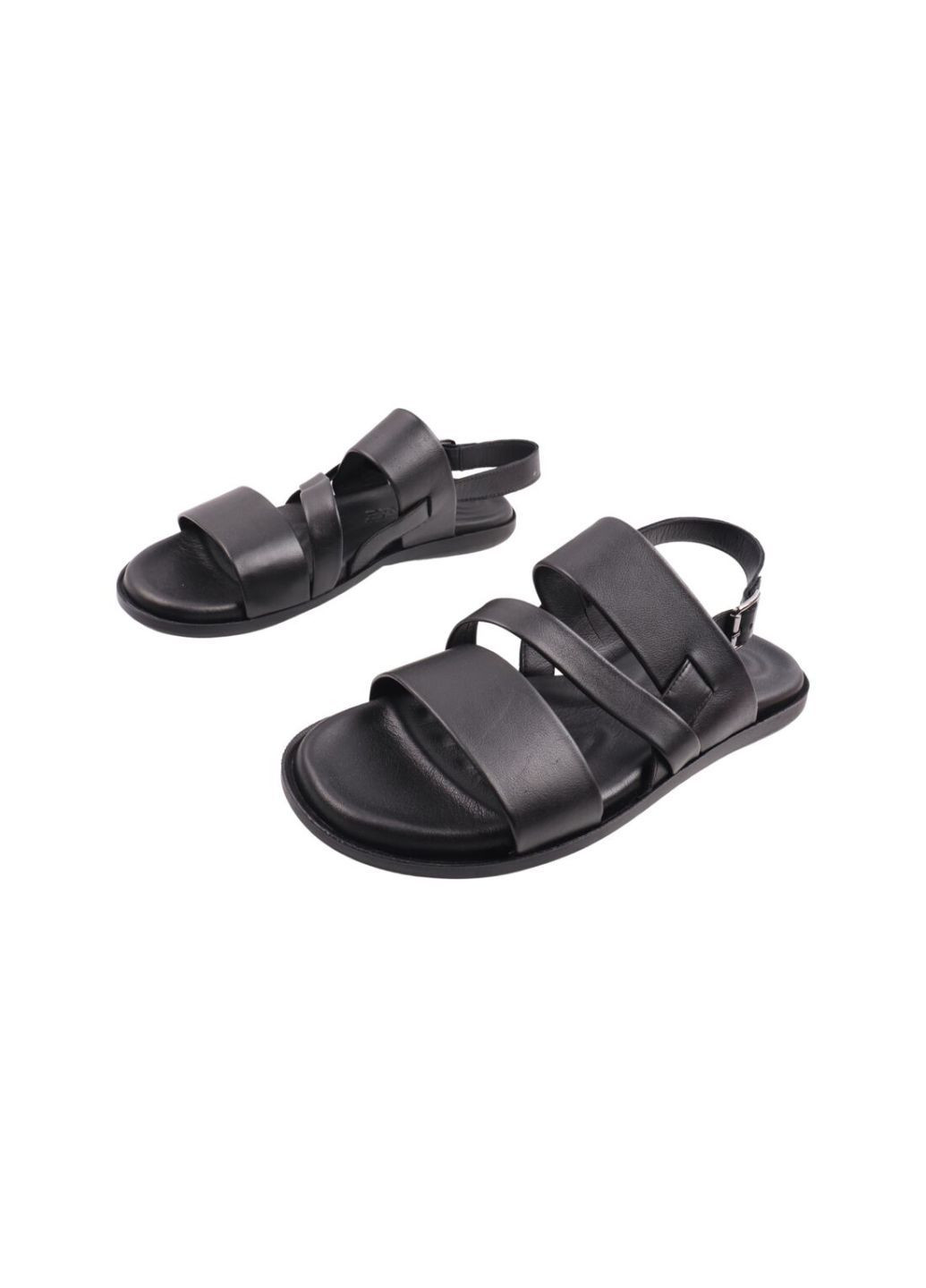 сандали мужские черные натуральная кожа Ridge