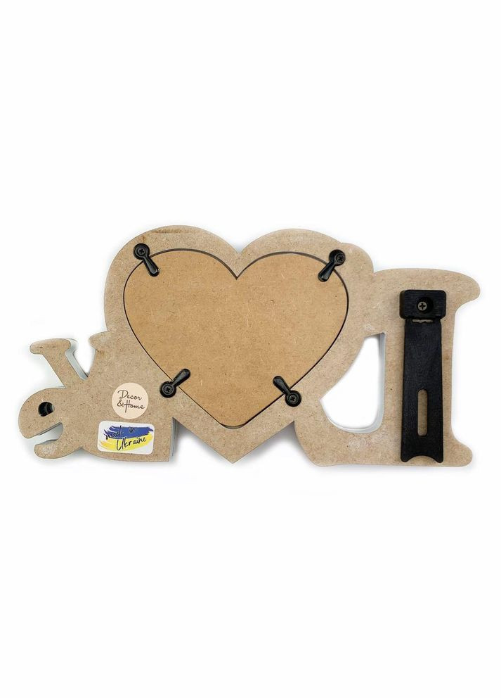 Настольная рамка для фотографий Love с цветами хрр0005а Тур-Колекшн (355466241)