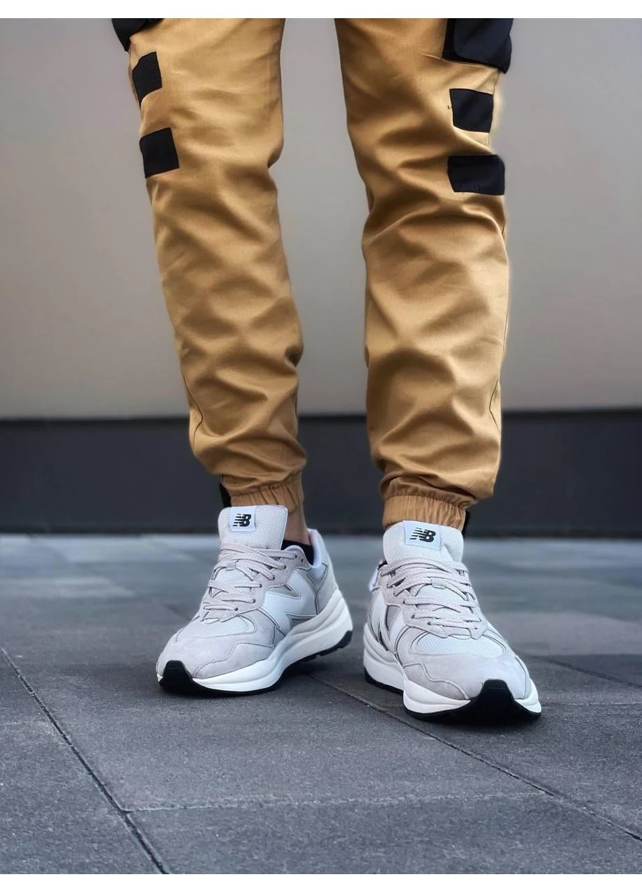 Сірі кросівки чоловічі new balance 57/40 grey нью беланс 574 сірі демісезон No Brand