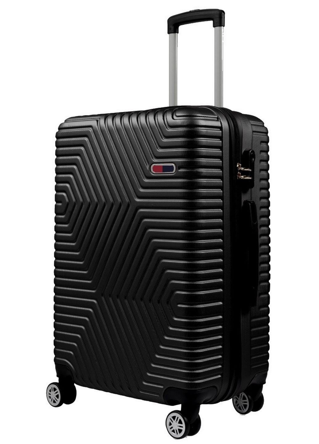 Средний пластиковый чемодан на колесах 70L 66х42х28 см GD Polo (289366765)