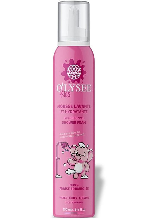 Дитяча крем-пінка для купання 3 в 1 "Strawberry & Raspberry" Whipped Shower Foam 250ml (1408309-25569175) O'lysee (368617444)