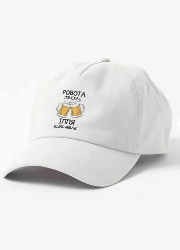 Кепка Унисекс с принтом Илья отдыхает Илья Malfini (318401664)