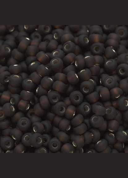 Бисер чешский Блестящий матовый 187 / 17140 калибр 10/0 Темно Упаковка 5 грамм Preciosa (316918126)