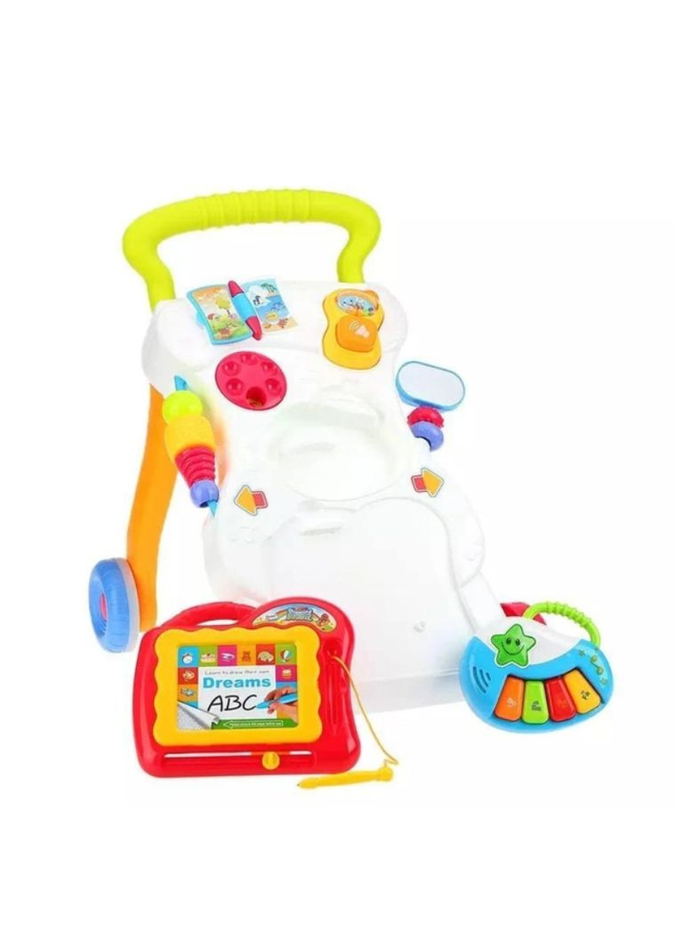 Ходунки-каталка музичне піаніно магнітна дошка брязкальця ( HE0801) Huanger (301421616)