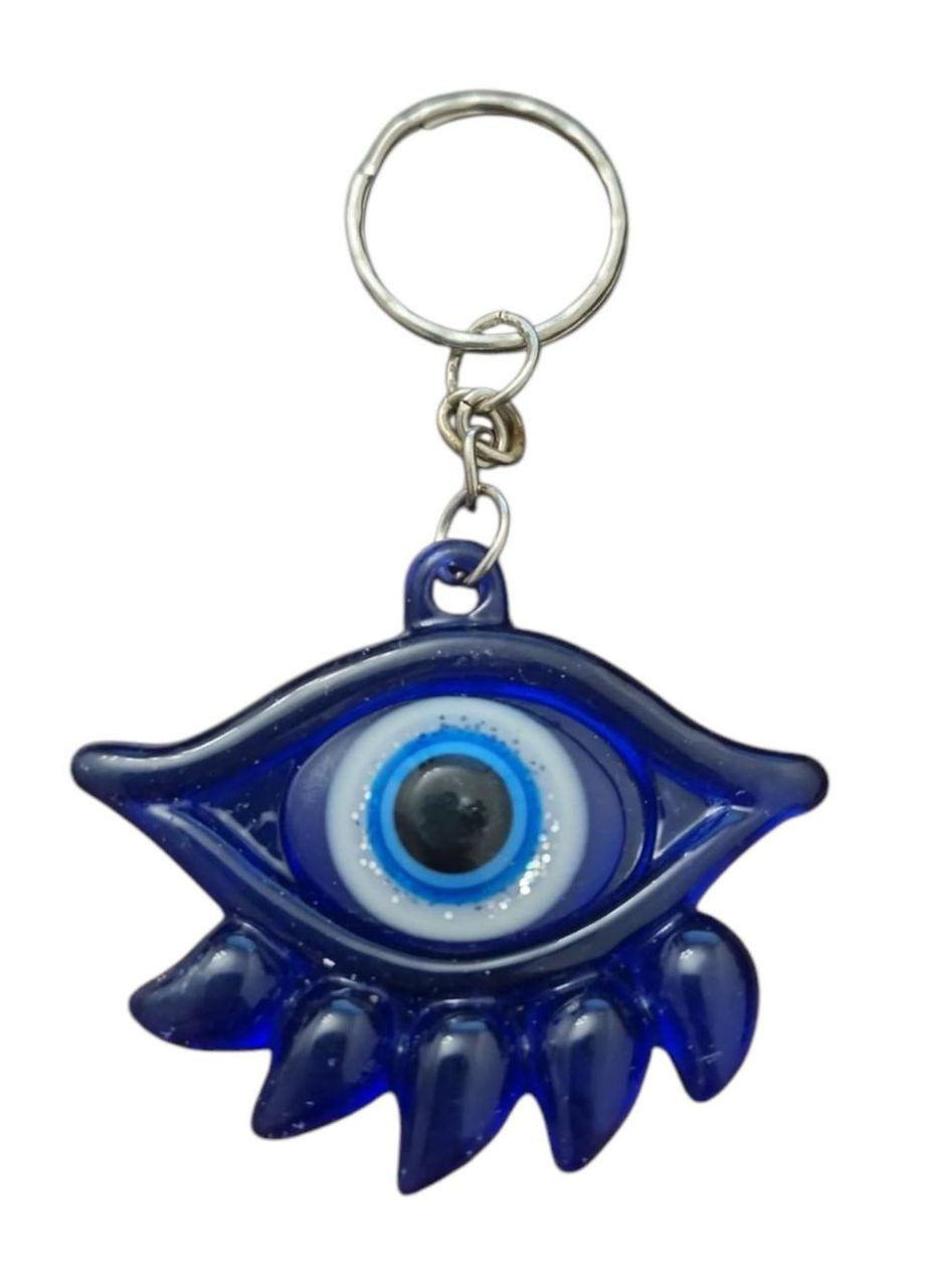 Брелок оберіг від зглазу для ключів із оком Фатіми 83 мм No Brand (330827382)