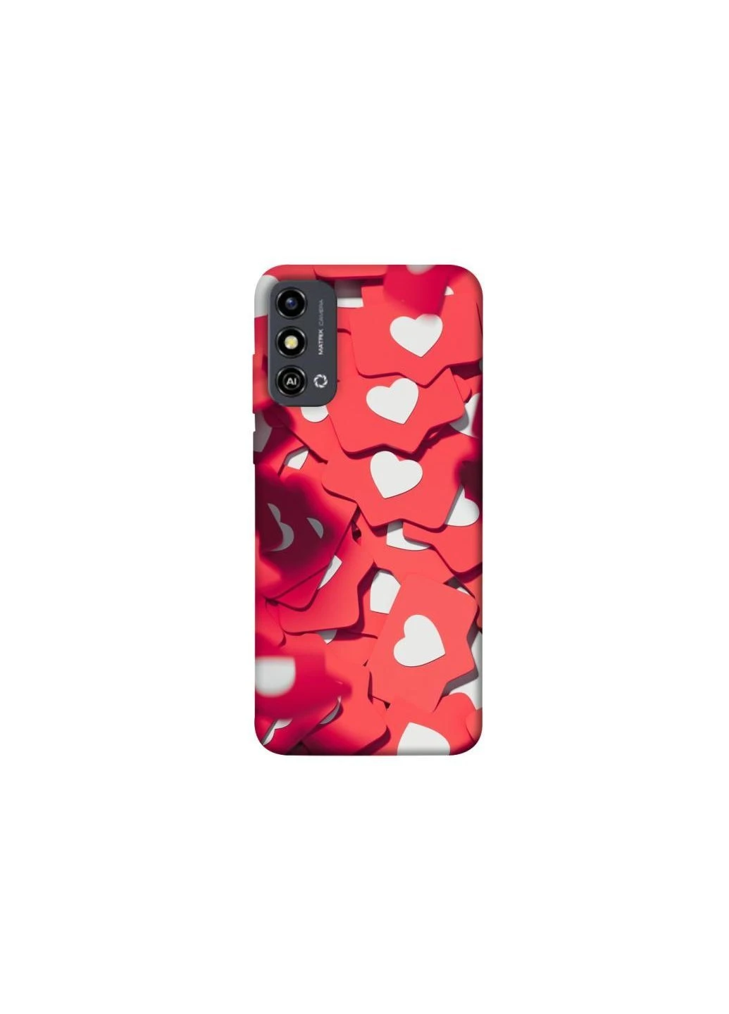 Чехол на ZTE Blade A53 Love aesthetic ver.2 Frontalka (377012359)