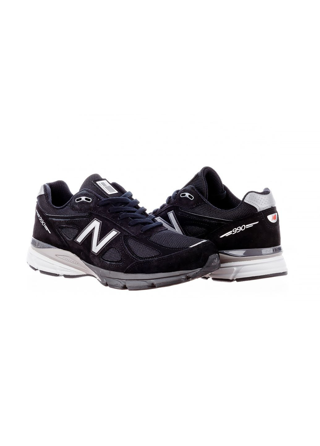 Чорні Осінні кросівки чоловічі 990v4 (u990bl4) New Balance