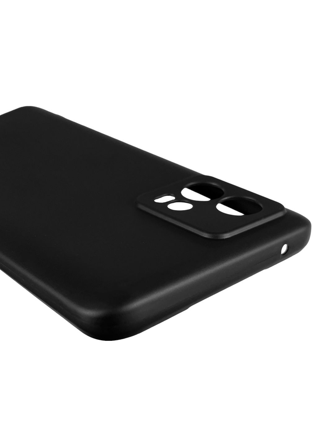 Чохол для Moto G72 (PAVG0004RS) однотонний із захистом камери на моторола мото г72 чорний Motorola (366022352)