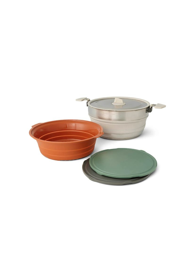 Набор посуды Detour Camp Kitchen Kit 4P (кастрюля+миска+2 разделочные доски) Разноцветный Sea To Summit (365752226)