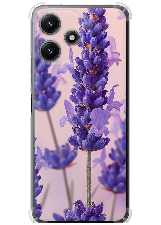 Силикон с усиленными углами чехол 'Лаванда' для Endorphone Xiaomi Redmi 12 5G (400768040)