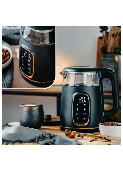 Електрочайник Adler AD 1305 black gold (382370108)