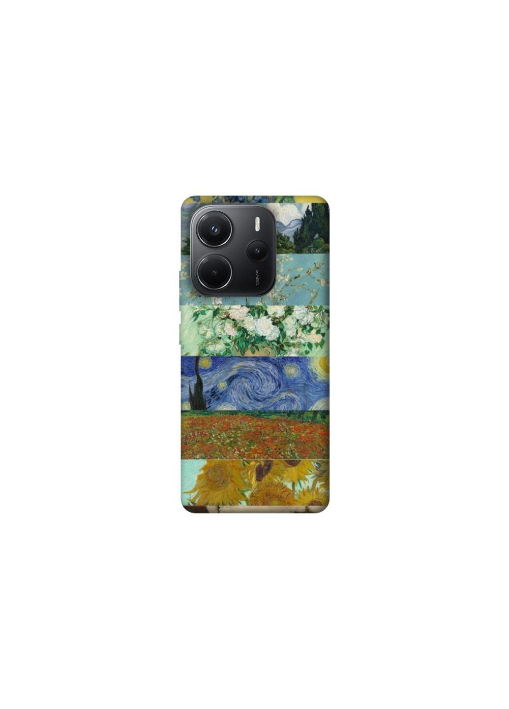 Чохол на Xiaomi Redmi Note 14 4G (Int. version) Van Gogh aesthetics Frontalka (362033716)