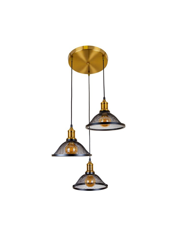 Подвесной светильник 907009F-3 BRZ+BK (300) (LVS4012) Levistella (323003165)