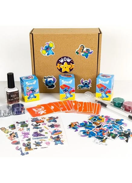 Набор Для Био-тату "wow Box Стич " От Fresh Tattoo Wow-box-stich-3 Для 3 Детей Seli No Brand (394386621)