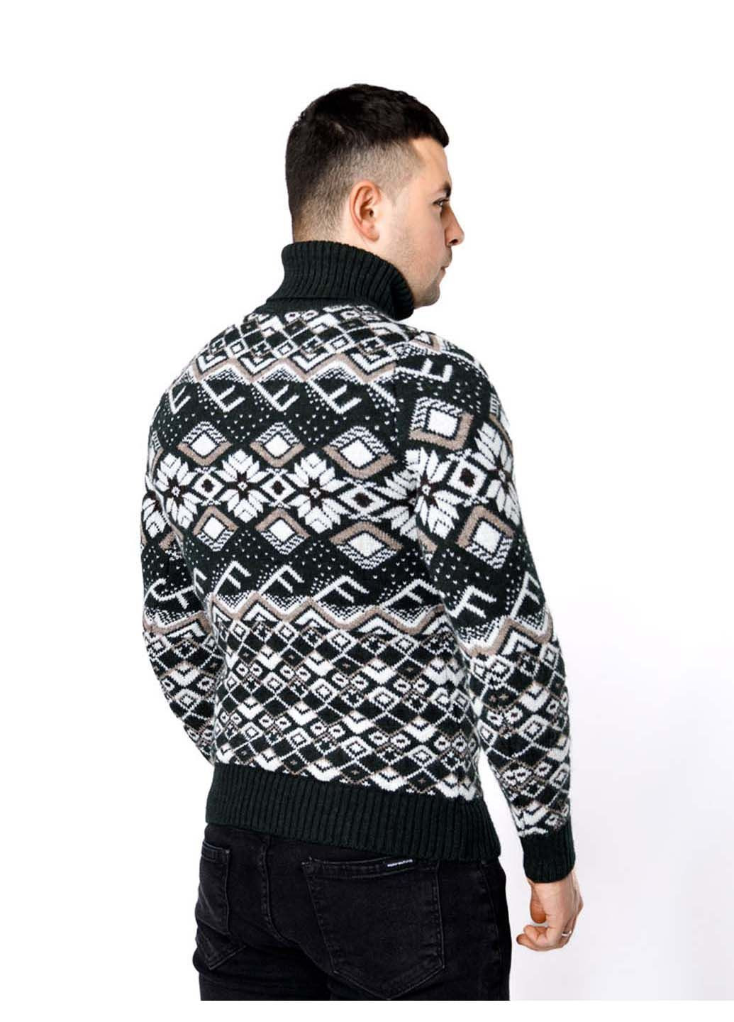 Темно-зелений зимовий светр Gerekli