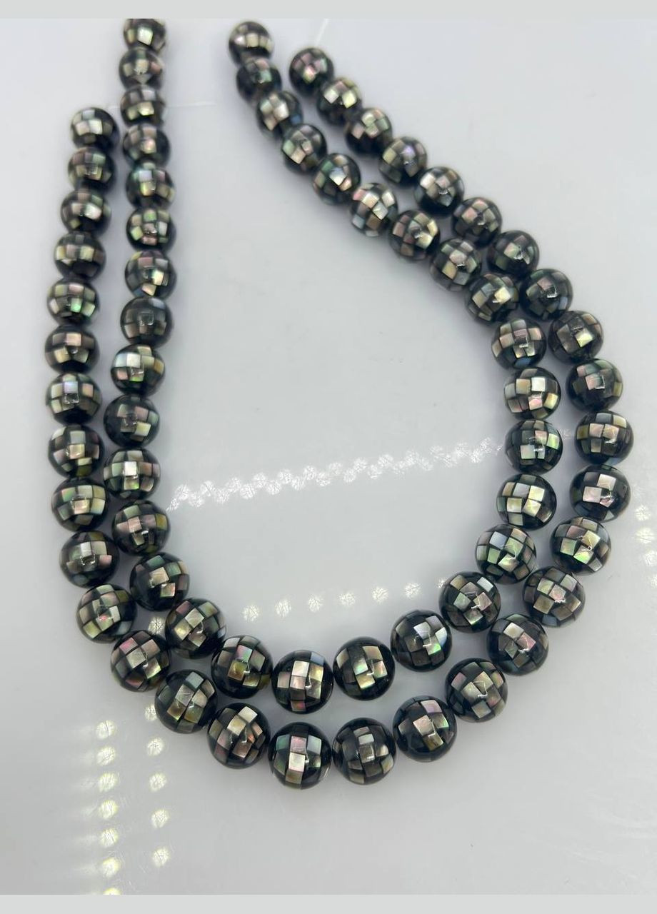 Галиотис на нити без замка 12 мм 40 см Двухцветный 11375 No Brand (315343340)