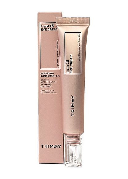 Антивіковий крем для повік з пептидним комплексом Peptid 18 Eye Cream Hidrolizat Oyster Extract 5.4% 25ml (1361387-18844224) TRIMAY (368610899)