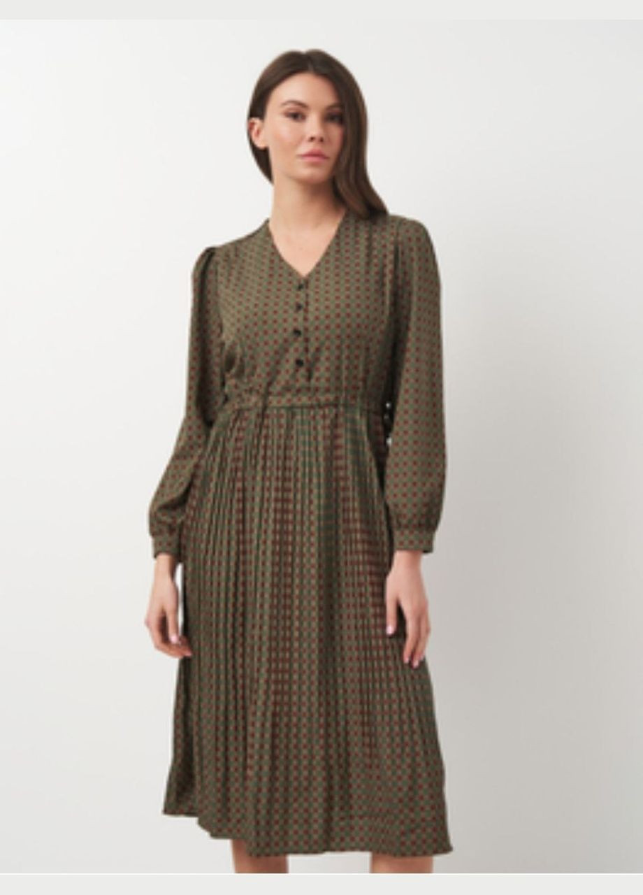 Оливковое (хаки) платье Anastasimo