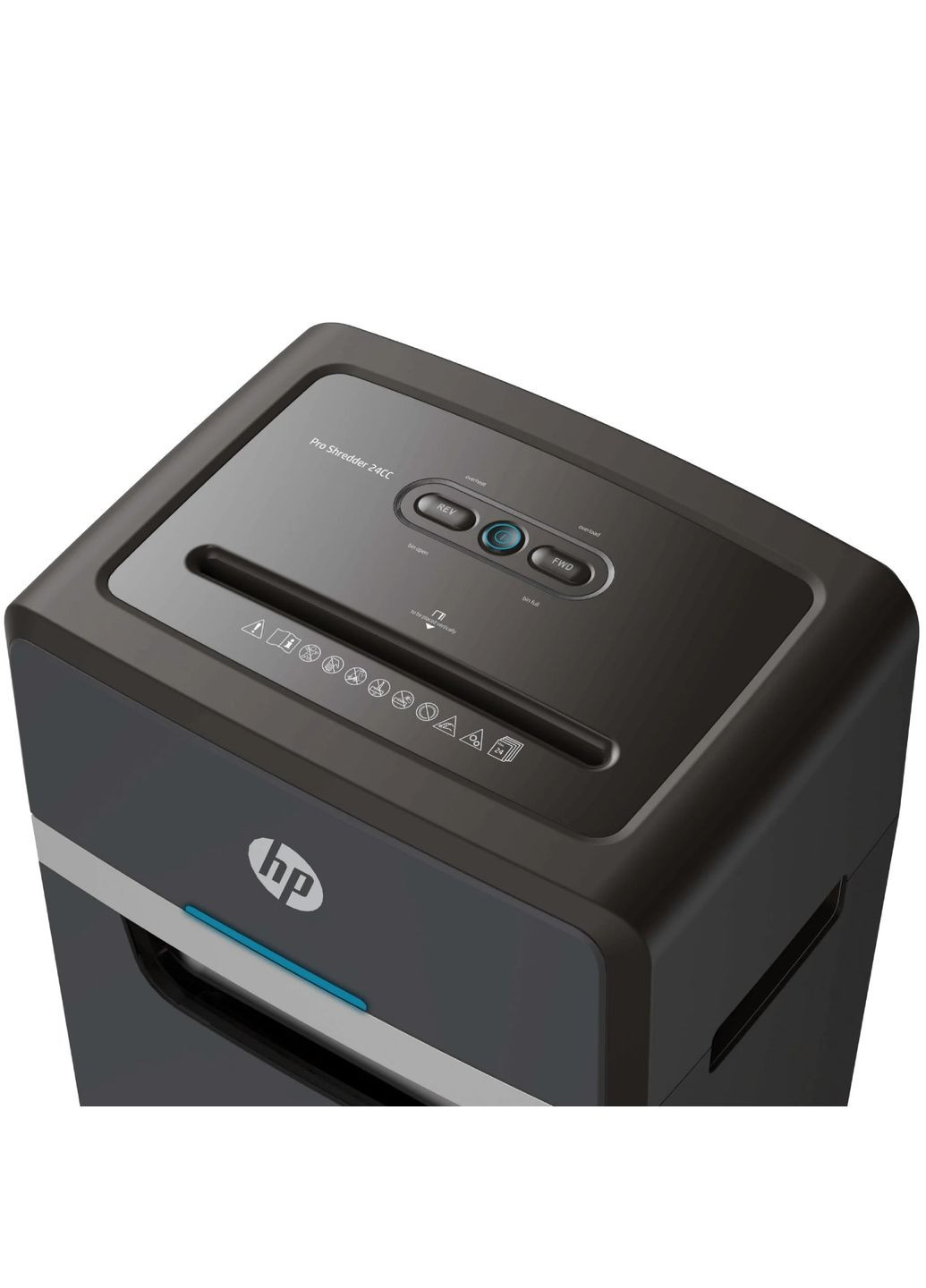 Знищувач документів Pro Shredder 24CC, A4, 80g х 24 листів, 4*35, 30 л., P-4 HP (314780044)