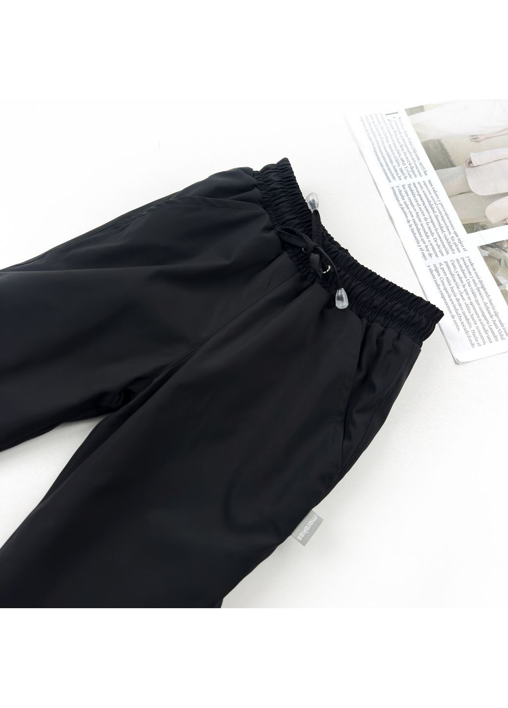 Черные повседневный демисезонные брюки Marakas