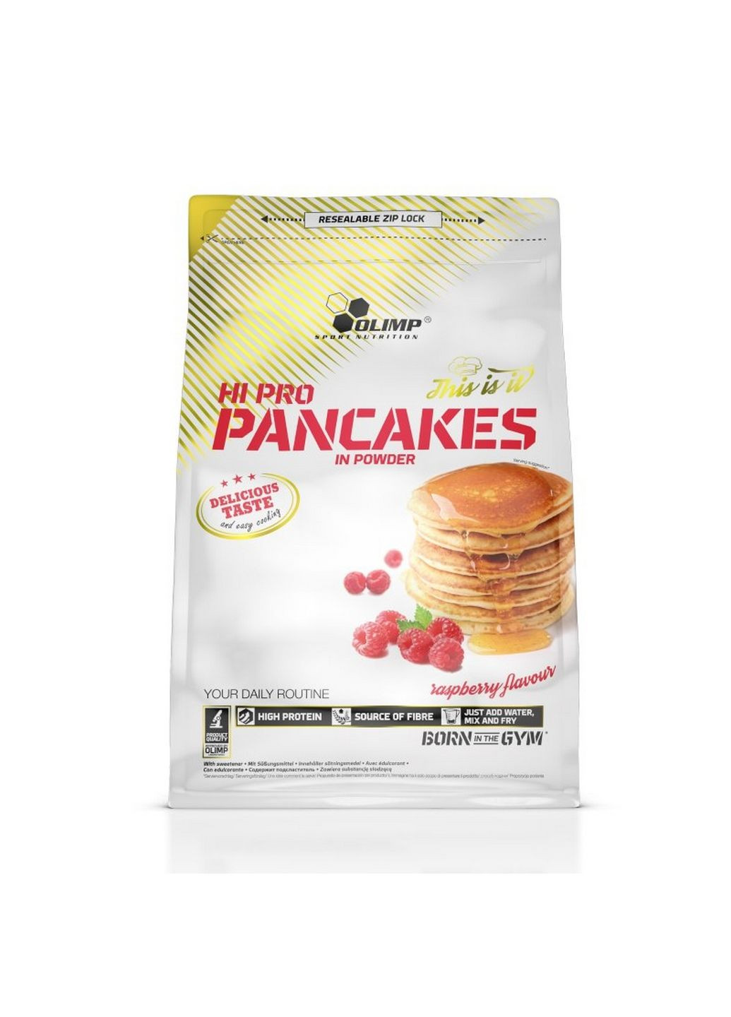 Замінник живлення Hi Pro Pancakes, 900 грам Малина Olimp (293338132)