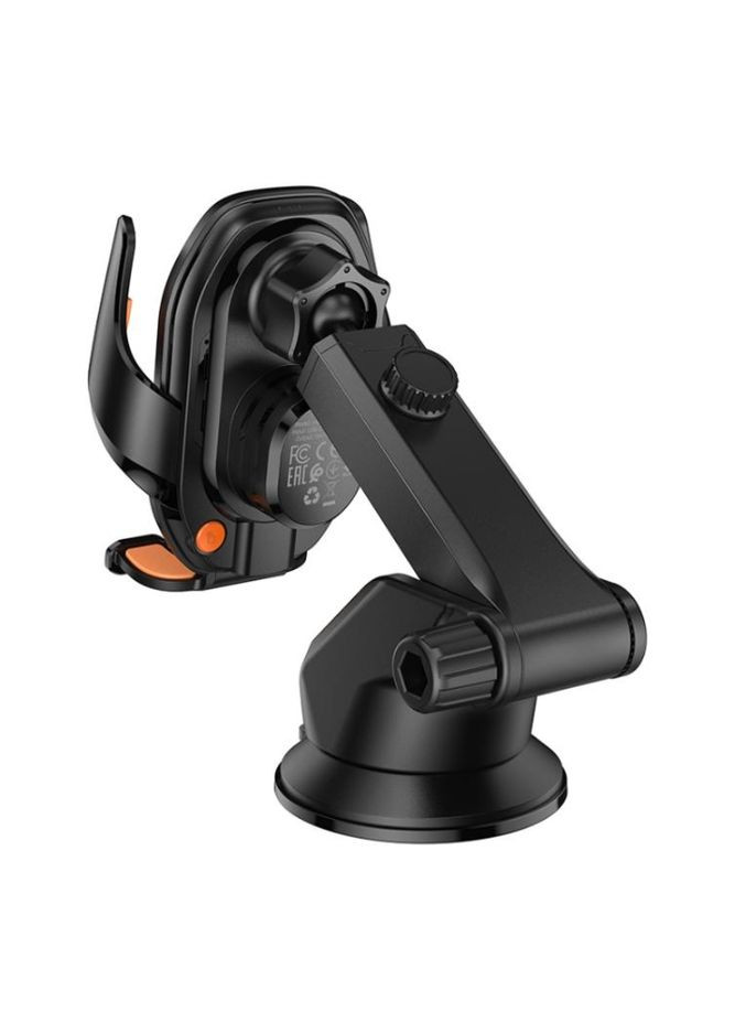 Холдер HW34 Blue whale 3-axis linkage wireless fast charging car holder(центр назначения) Black Hoco (359401668)