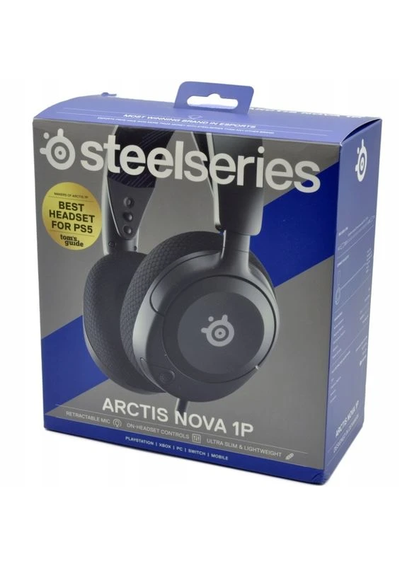 Ігрова гарнітура Arctis Nova 1P Black MultiPlatform SteelSeries (314779919)