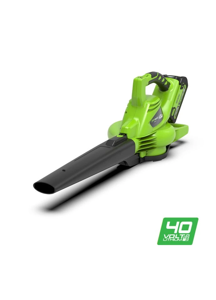 Воздуходувка-пылесос аккумуляторная GD40BV (без АКБ, 40) Greenworks (399537601)