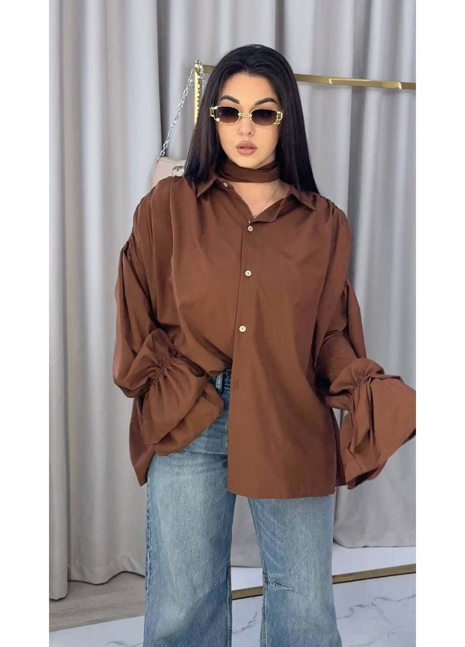 Жіноча сорочка в стилі бохо No Brand (371141459)