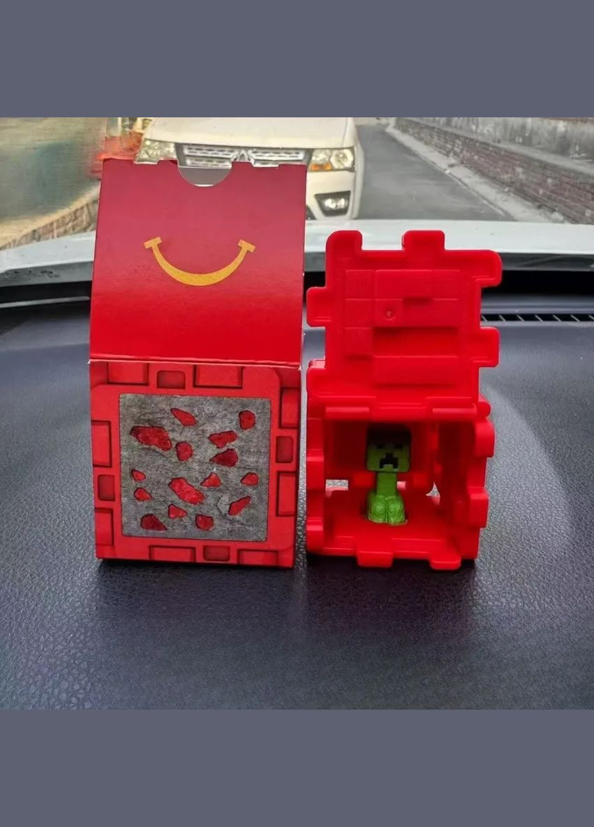 Фигурка Майнкрафт Макдональдс Minecraft McDonald's игрушка Крипер Creeper Shantou (346278742)