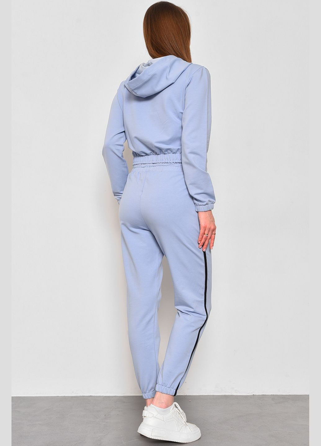 Спортивный костюм женский голубого цвета Let's Shop (285692248)